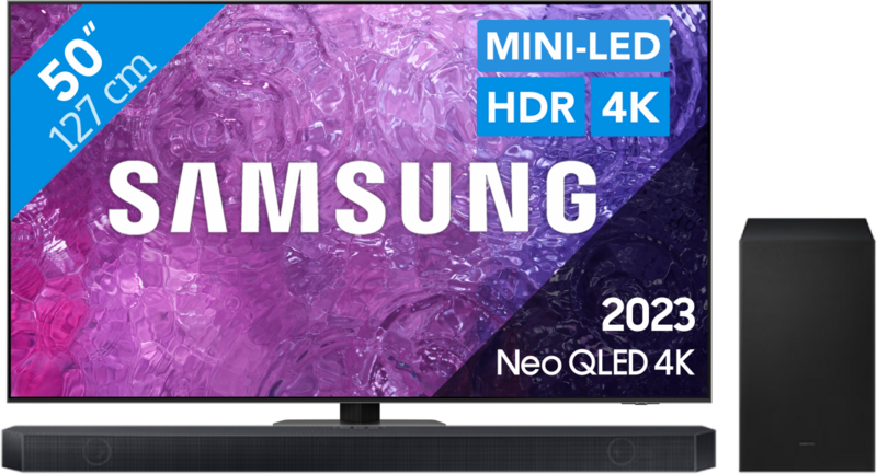 Samsung Neo QLED 50QN90C (2023) + Soundbar