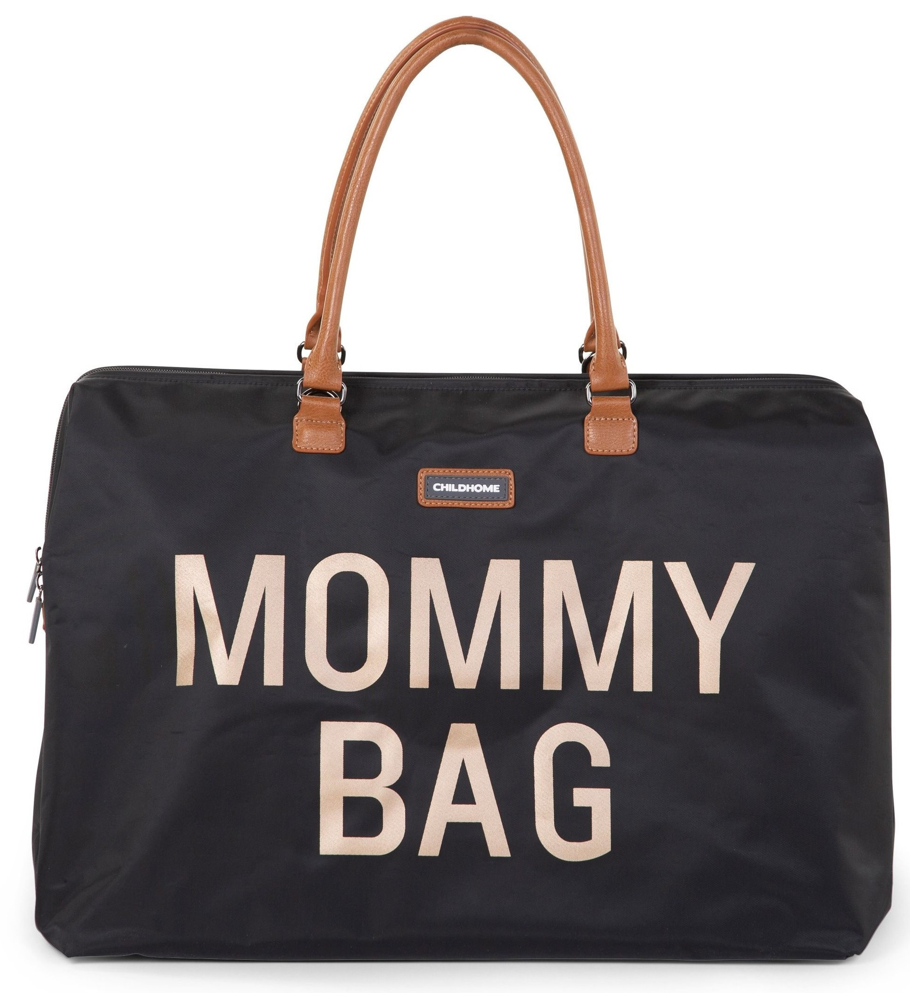 Mommy Bag Grote Luiertas Verzorgingstas Zwart Goud