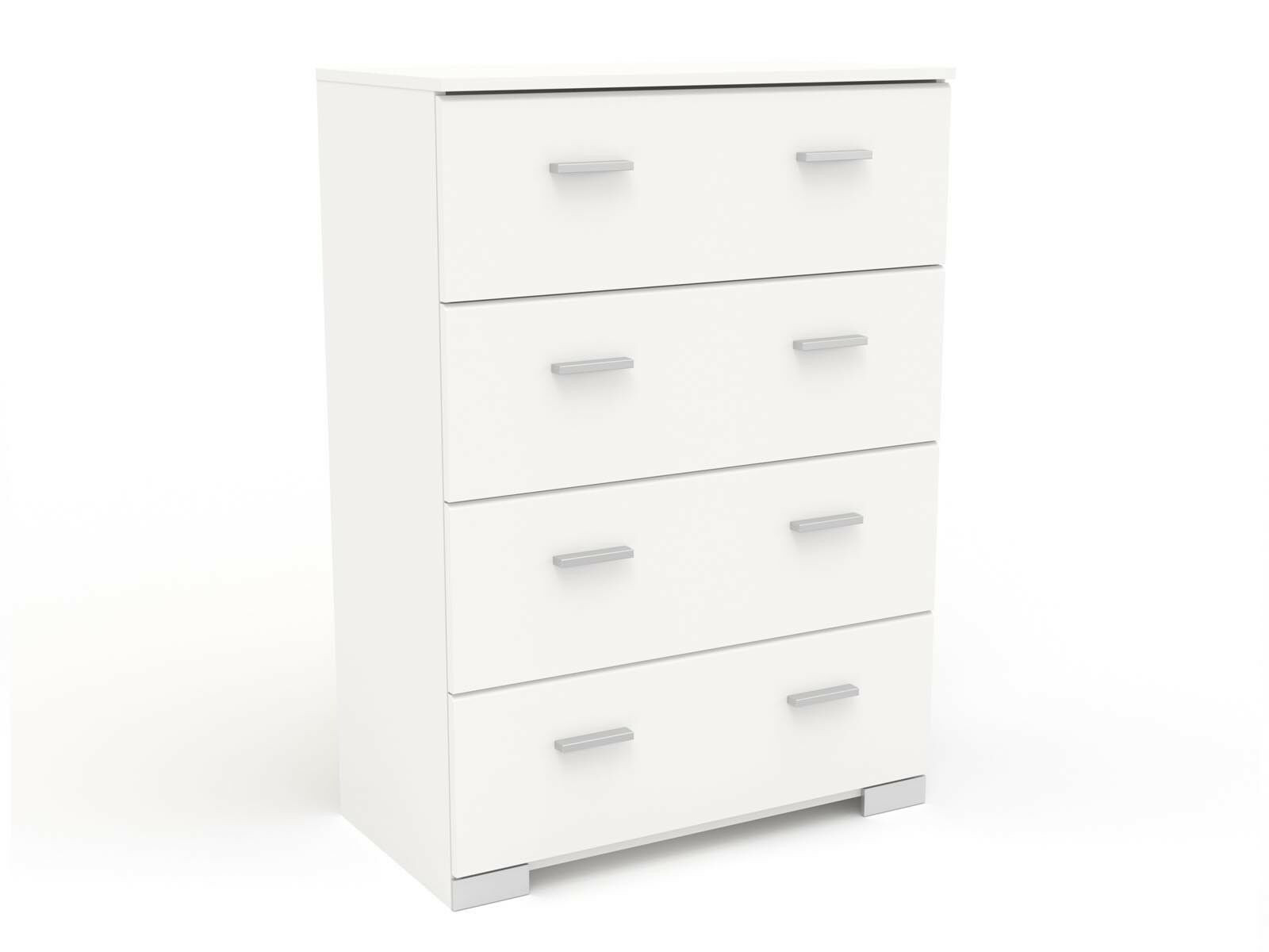 Commode INFINITY II 4 lades wit