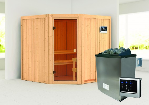 Karibu | Kotka Sauna | Kachel 9 kW Externe Bediening
