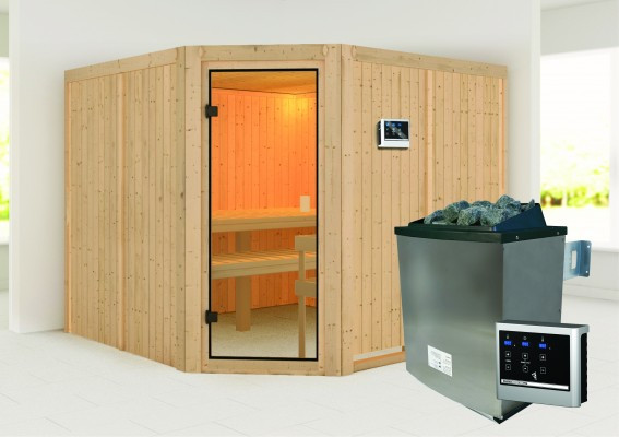 Karibu | Ystad Sauna | Kachel 9 kW Externe Bediening