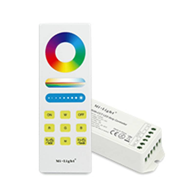 Mi·Light RGBWW / RGB+CCT RF Controller met Afstandsbediening 1 zone | 12-24 Volt 15A