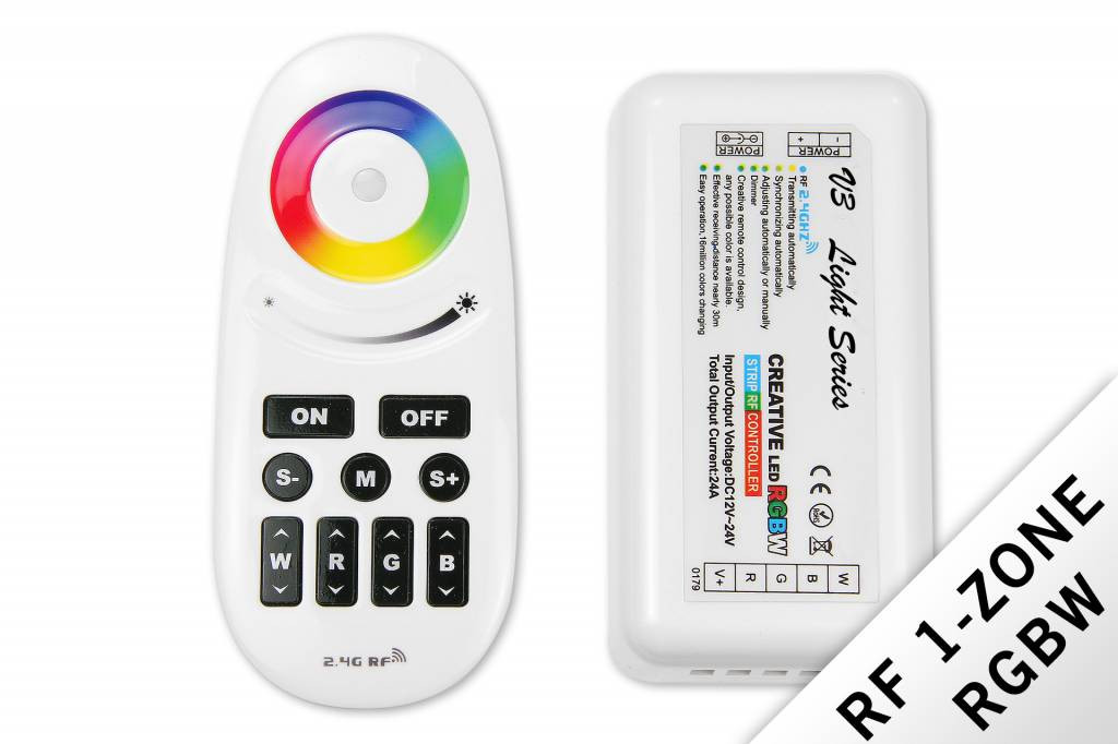 Mi·Light RGBW Milight RF Creative Controller met Afstandsbediening | 12-24 Volt 10 Ampère