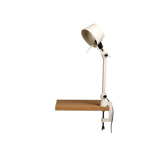 Tonone Bolt Desk 1 arm Small Bureaulamp met tafelklem - Creme