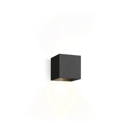 Wever Ducre Box 2.0 LED Wandlamp - Zwart