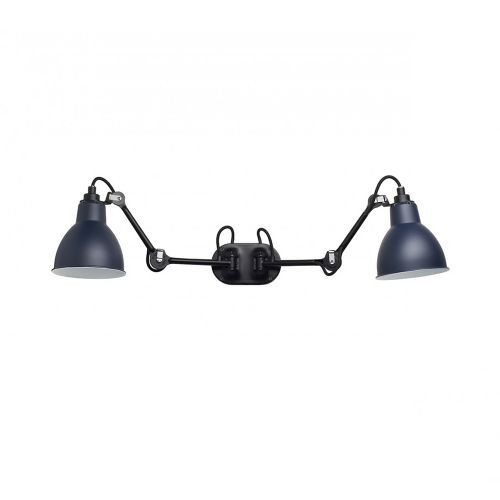DCW Editions Lampe Gras N204 Double Round Wandlamp - Blauw