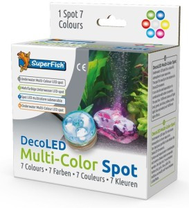 SuperFish - Deco LED Meerkleuren Spot