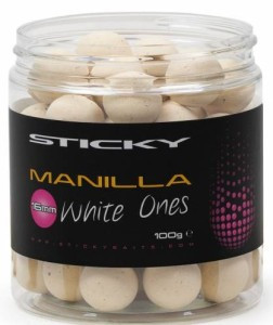 Sticky Baits - Manilla White Ones Pop-Ups