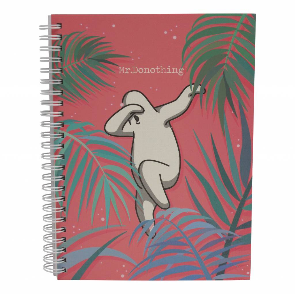 Mr.Donothing Spring notebook Red