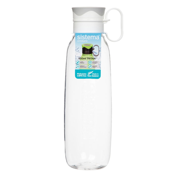 Sistema Hydrate - Tritan Traverse Drinkfles - 850 ml Wit