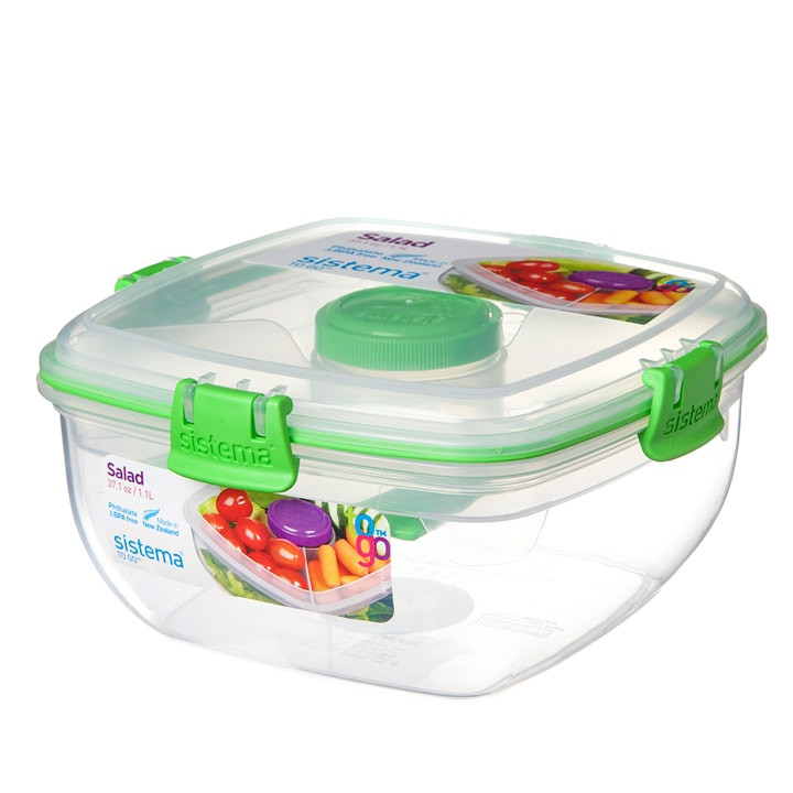 Sistema TO GO - Salad Lunchbox - 1.100 ml Groen
