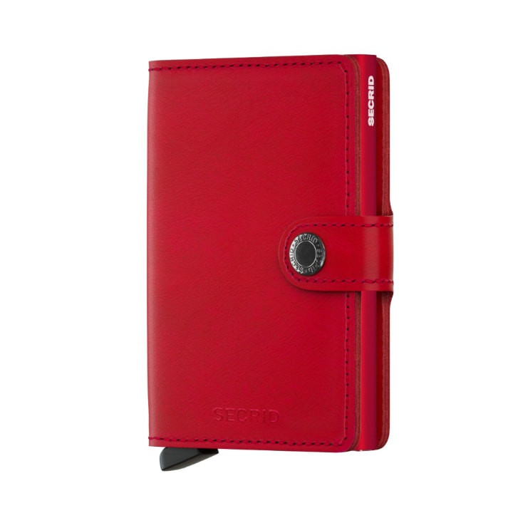Secrid Miniwallet - Slimme Portemonnee - Original Red-Red