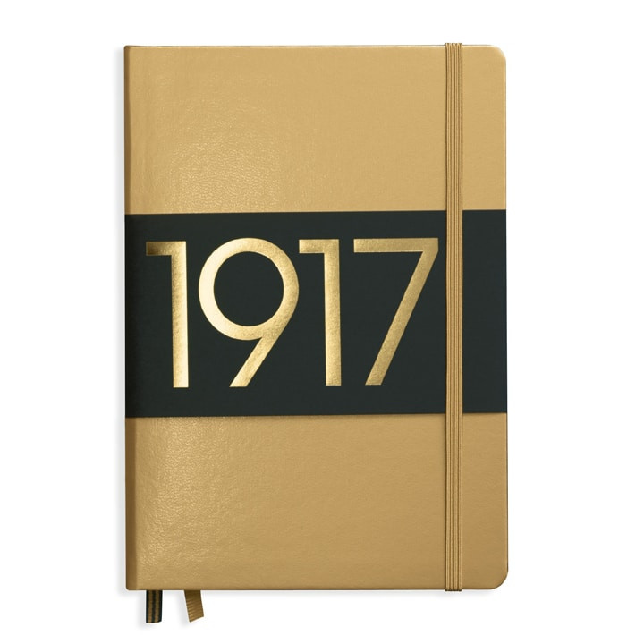 Leuchtturm1917 - Notitieboek - Blanco Goud