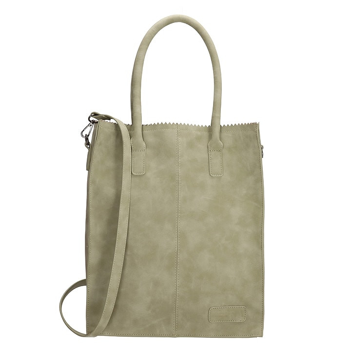 Zebra Trends - Natural Bag Damestas XL - Kartel Rosa Lichtgroen