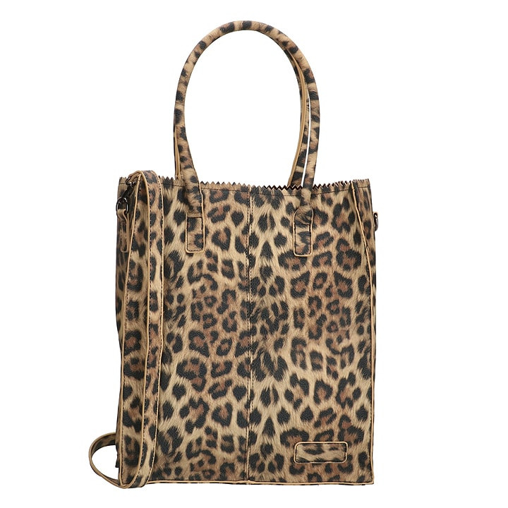 Zebra Trends - Natural Bag Damestas XL - Kartel Rosa Luipaard