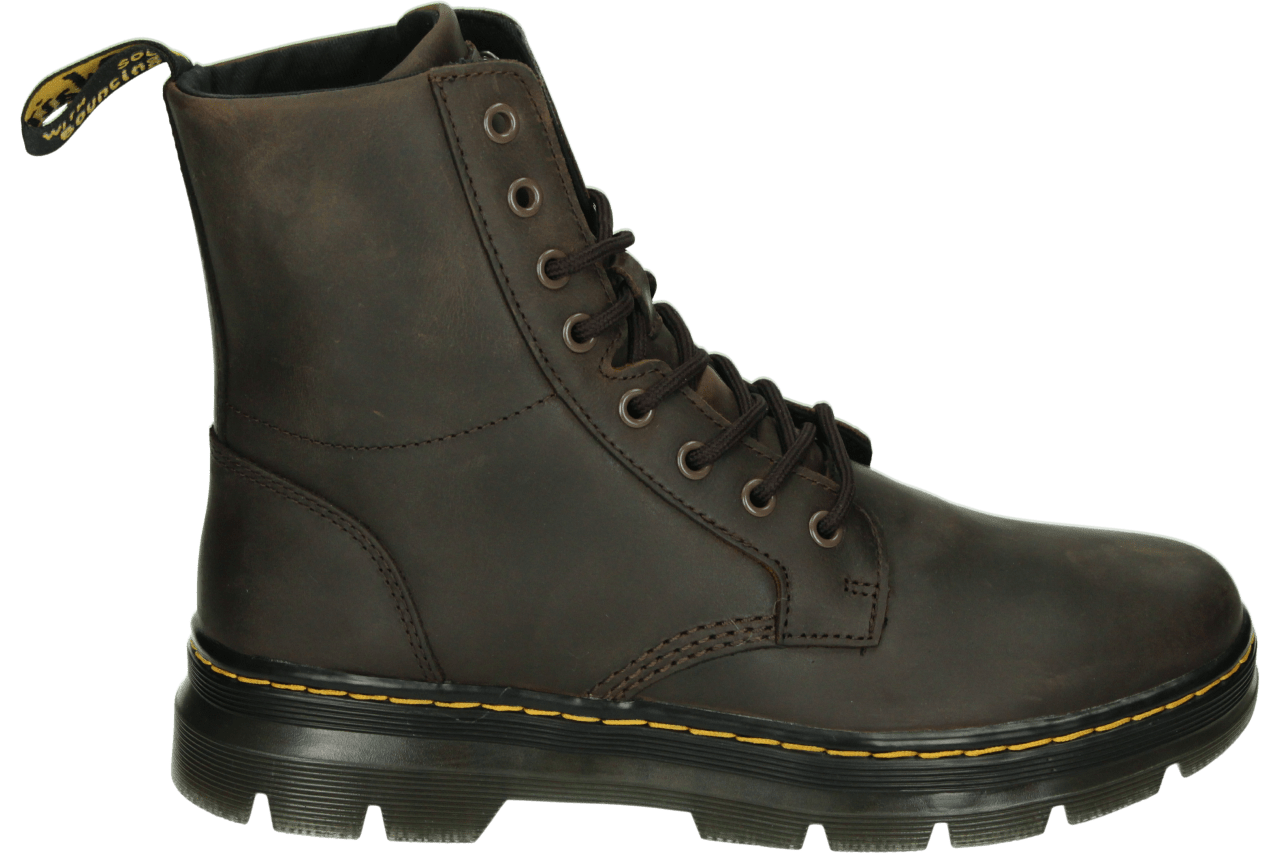 Dr. Martens COMBS LEATHER DARK BROWN - alle