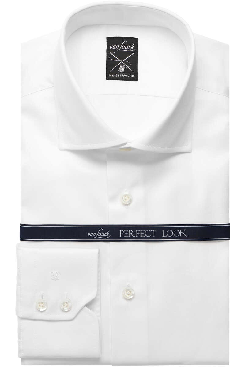 van Laack Meisterwerk Tailor Fit Overhemd ML6 (vanaf 68 CM) wit