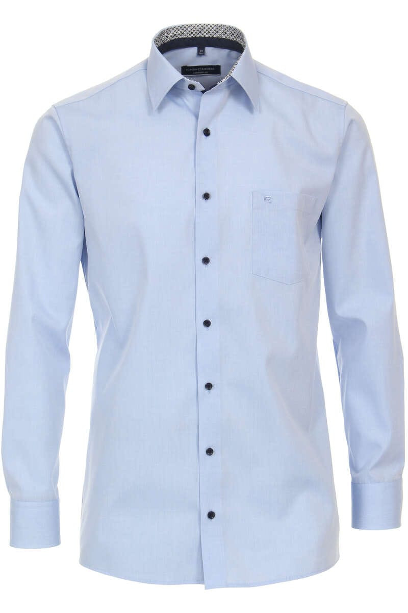 Casa Moda Comfort Fit Overhemd lichtblauw, Effen