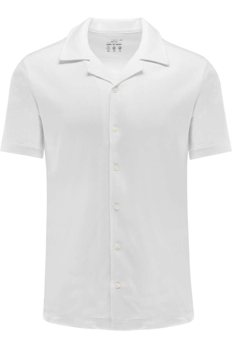 Marvelis Modern Fit Polo shirt Korte mouw wit