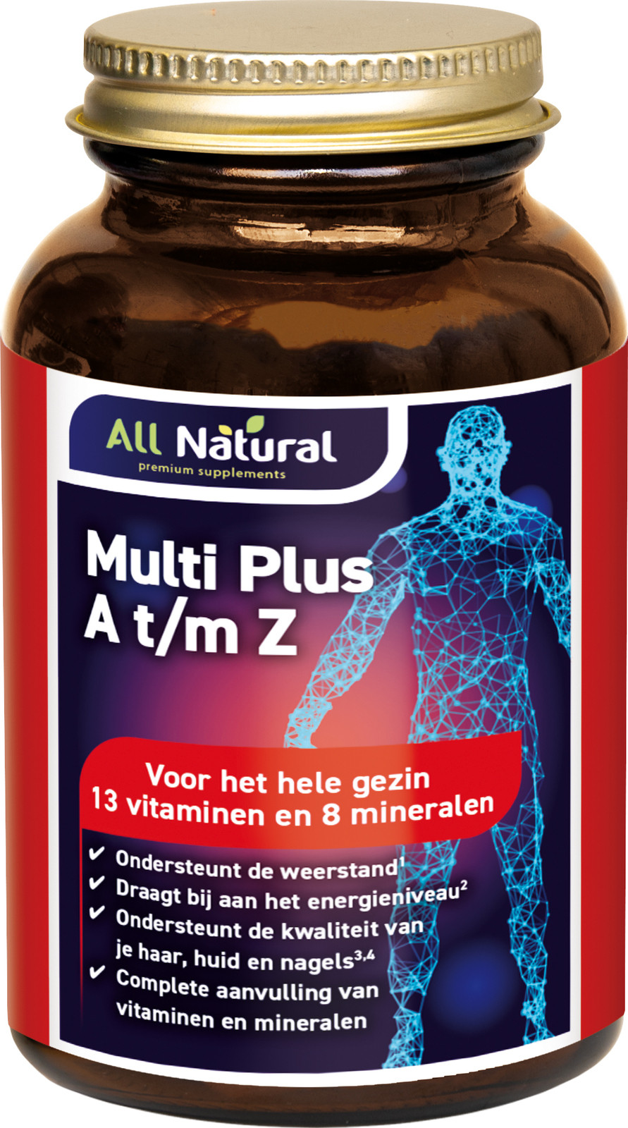 All Natural Multi Plus A-Z Tabletten