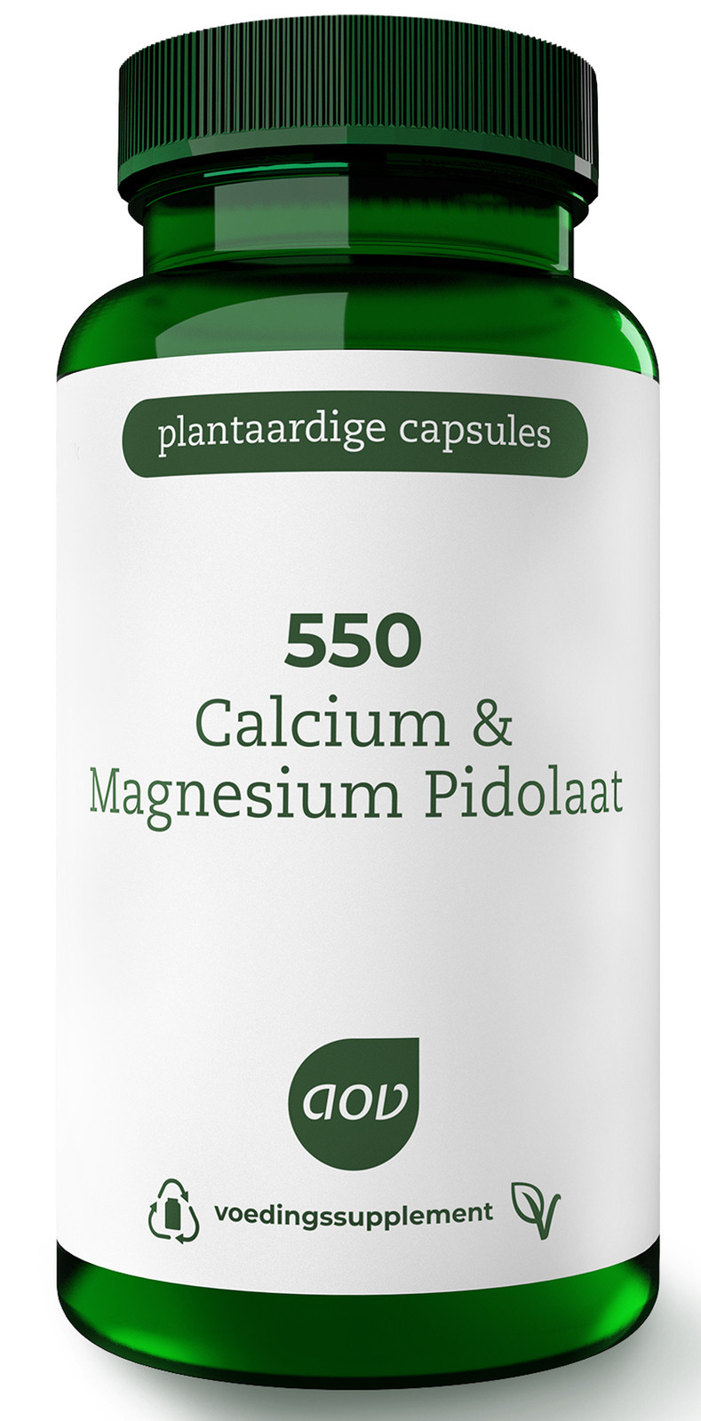 AOV 550 Calcium & Magnesium Pidolaat Vegacaps