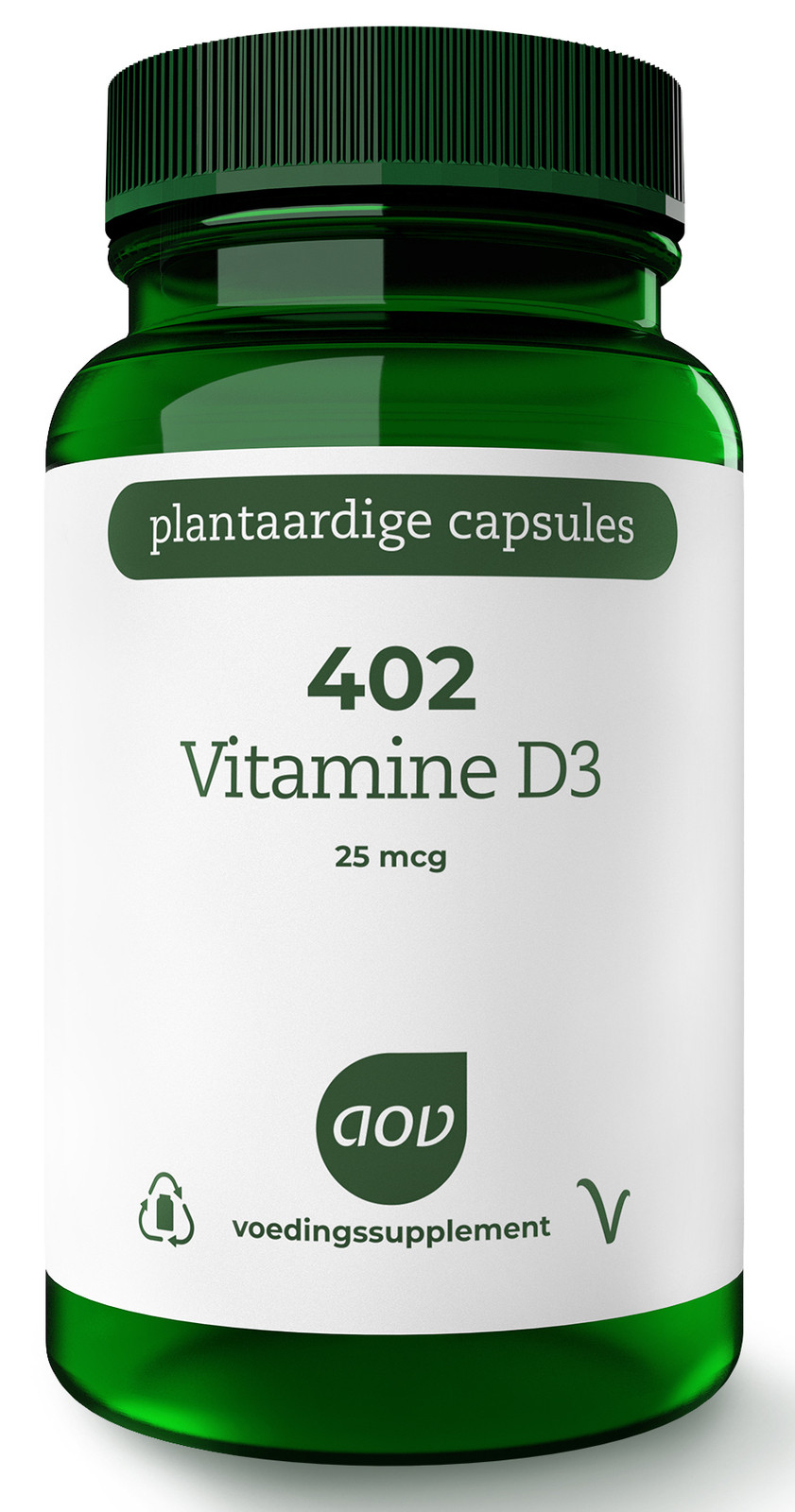 AOV 402 Vitamine D3 25mcg Vegacaps