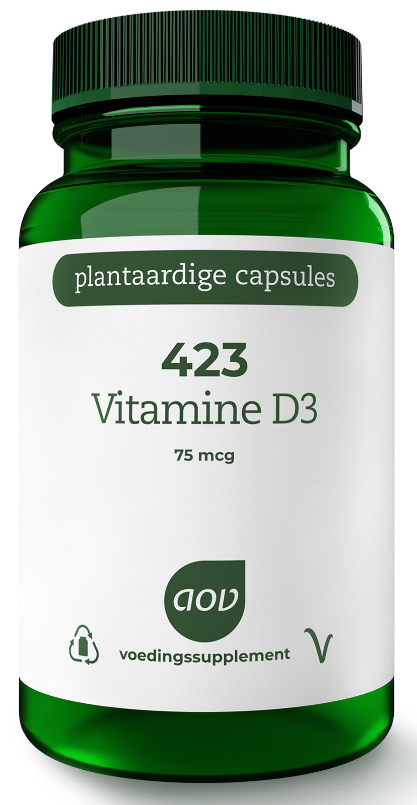 AOV 423 Vitamine D3 75mcg Vegacaps