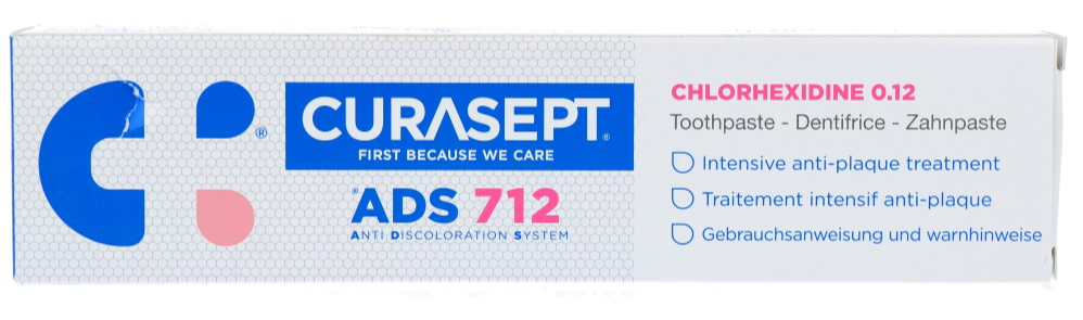 Curasept ADS 712 Gel-Tandpasta 0.12% CHX