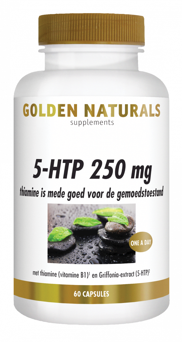 Golden Naturals 5-HTP 250 mg Capsules
