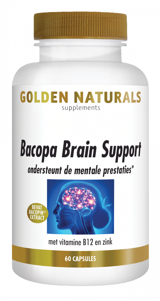 Golden Naturals Bacopa Brain Support Capsules