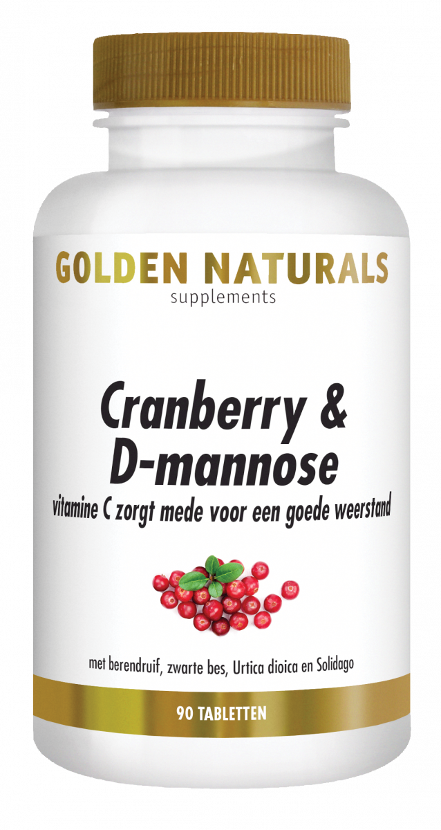 Golden Naturals Cranberry & D-Mannose Tabletten