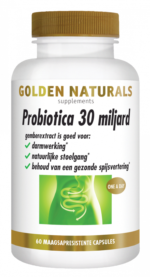 Golden Naturals Probiotica 30 Miljard Capsules