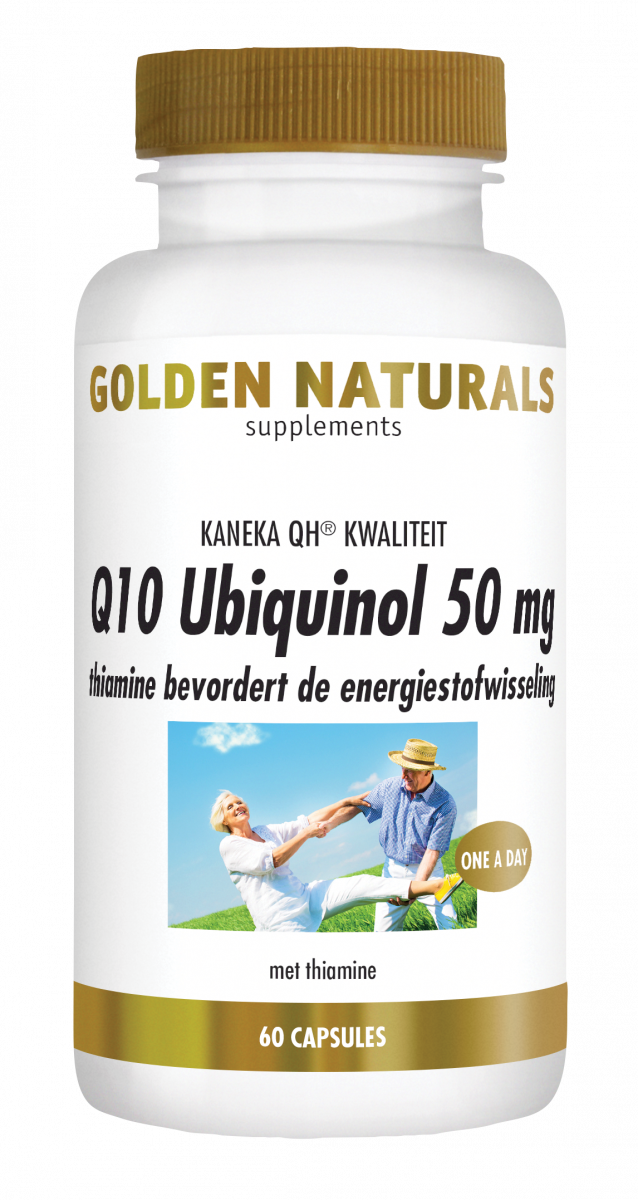 Golden Naturals Q10 Ubiquinol 50 mg Capsules