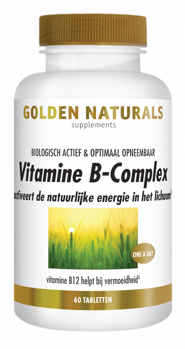 Golden Naturals Vitamine B-complex Tabletten