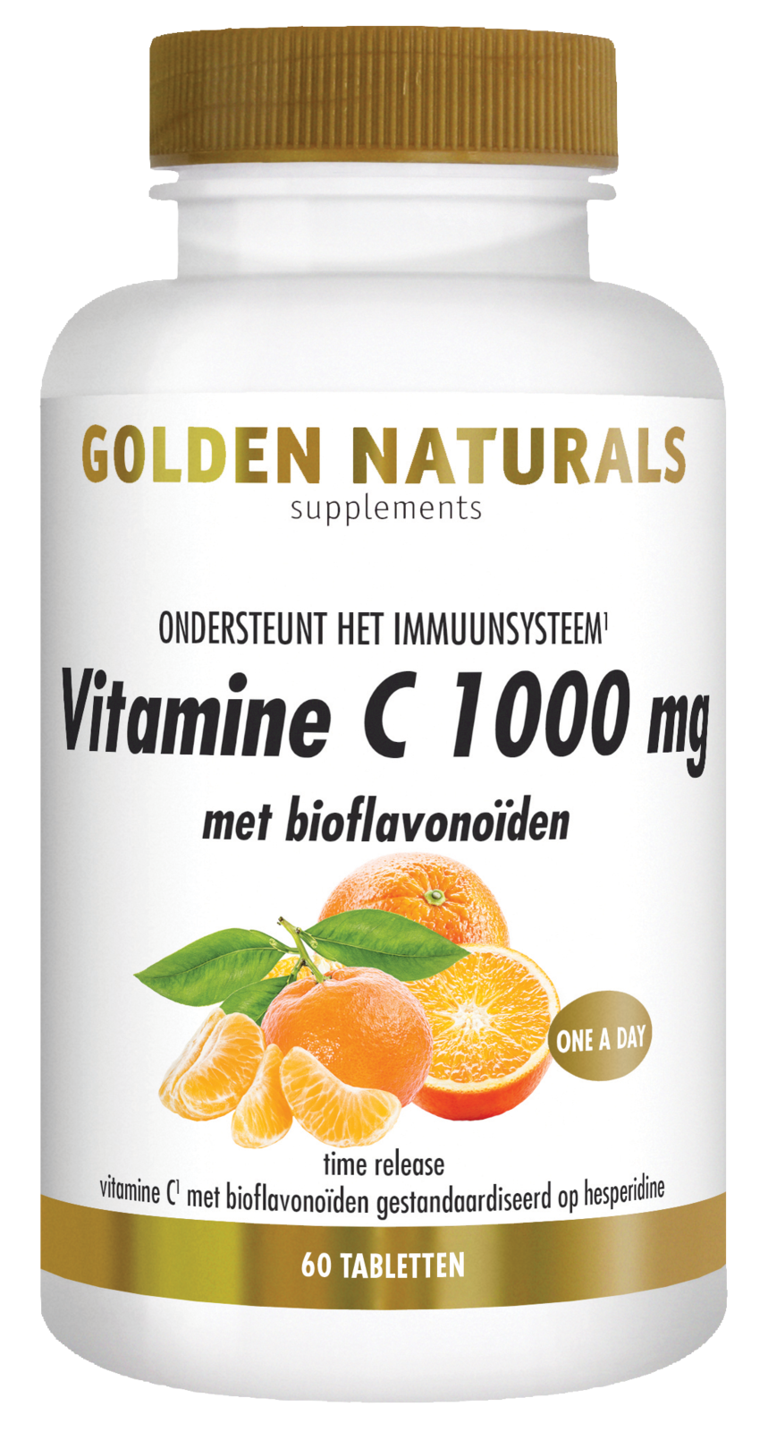 Golden Naturals Vitamine C 1000mg met bioflavonoïden