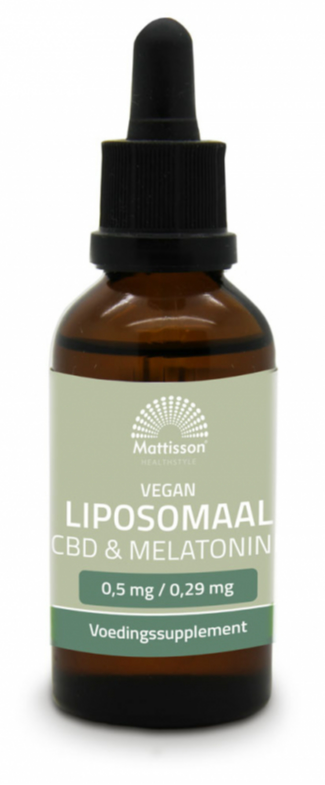 Mattisson HealthStyle Vegan Liposomaal CBD & Melatonine