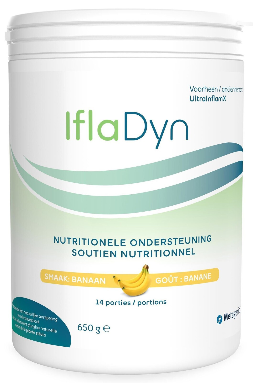 Metagenics IflaDyn Nutritionele Ondersteuning Poeder - Banaan