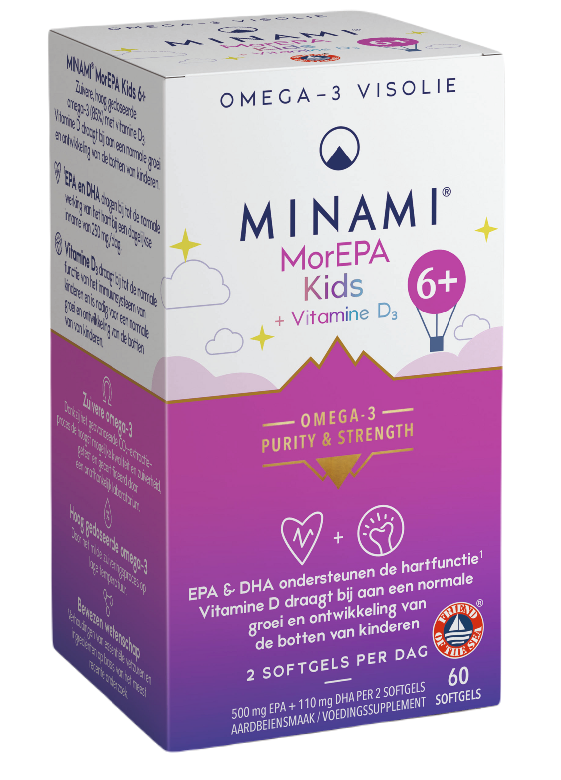 Minami MorEPA Kids + Vitamine D3