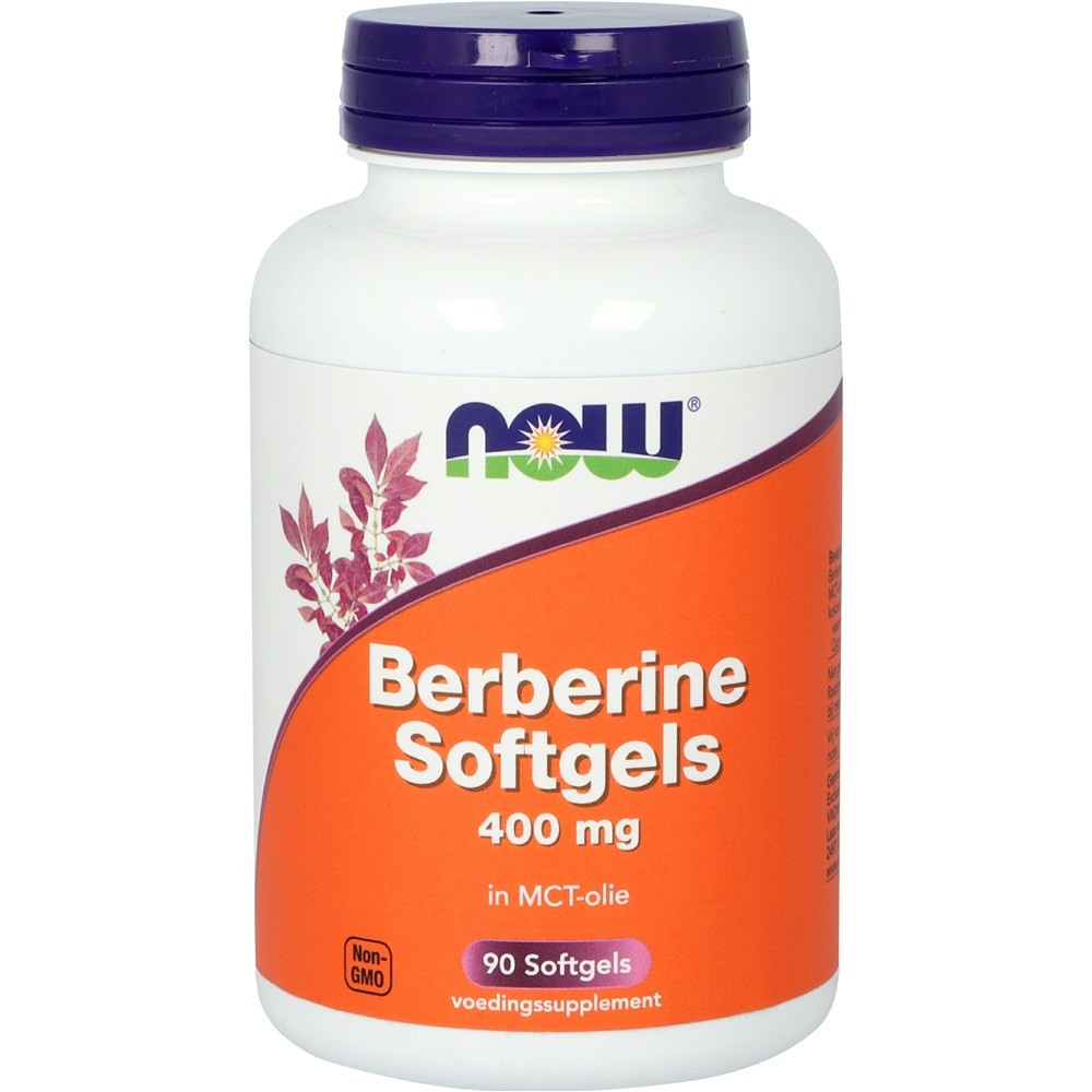 Now Berberine 400 mg Softgels