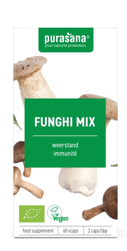 Purasana Funghi Mix Biologisch Capsules