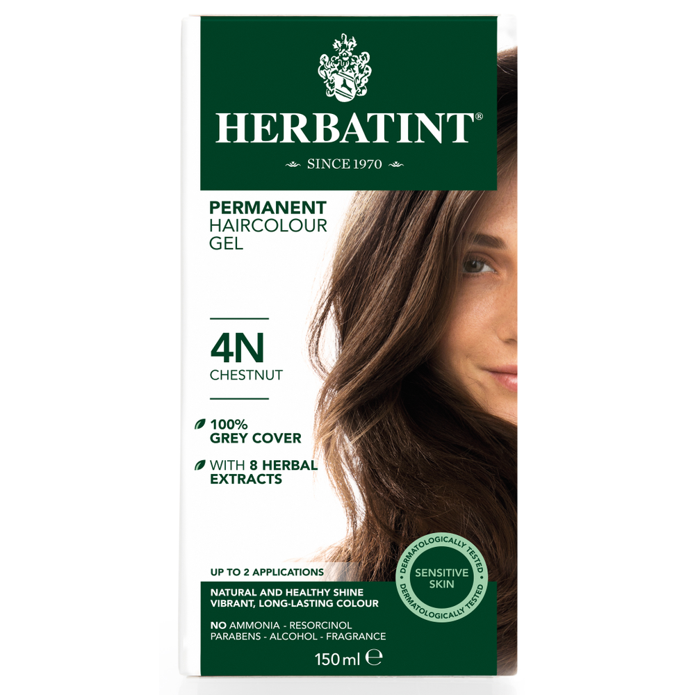 Herbatint Haarverf Gel - 4N Kastanje
