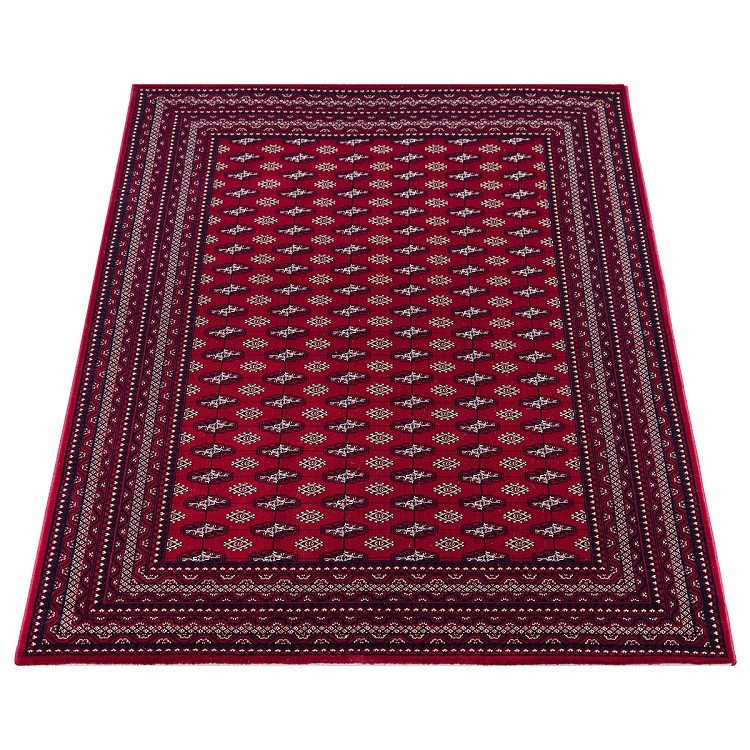 Karpet24 Klassiek Perzisch Tapijt - Oosters Vloerkleed in Rijke Rood- en Donkerroodtint-160 x 230 cm