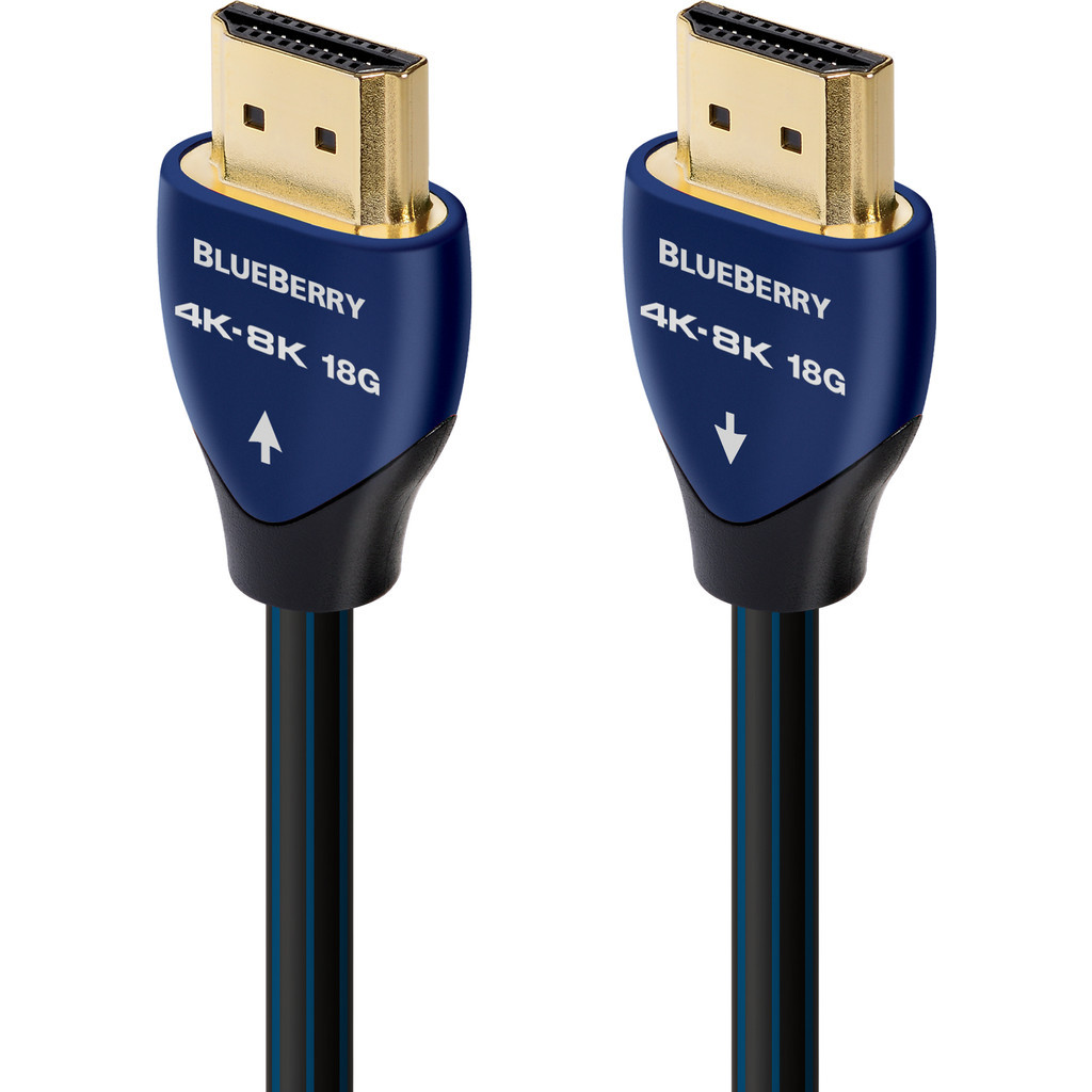 AudioQuest BlueBerry HDMI 2.0b Kabel 3 Meter Blauw