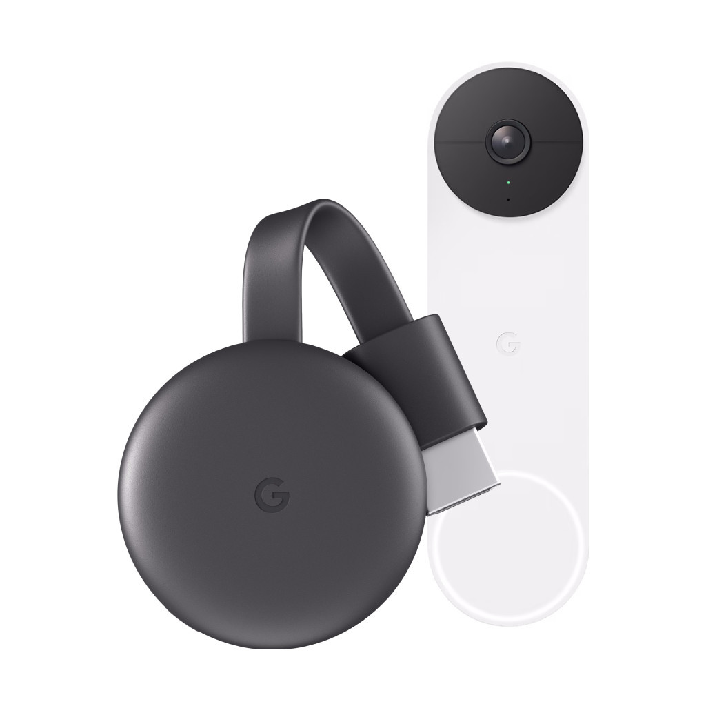 Google Chromecast V3 + Google Nest Doorbell
