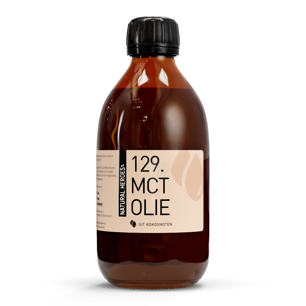 MCT Olie / Gefractioneerde Kokosolie (Food Grade) 300 ml