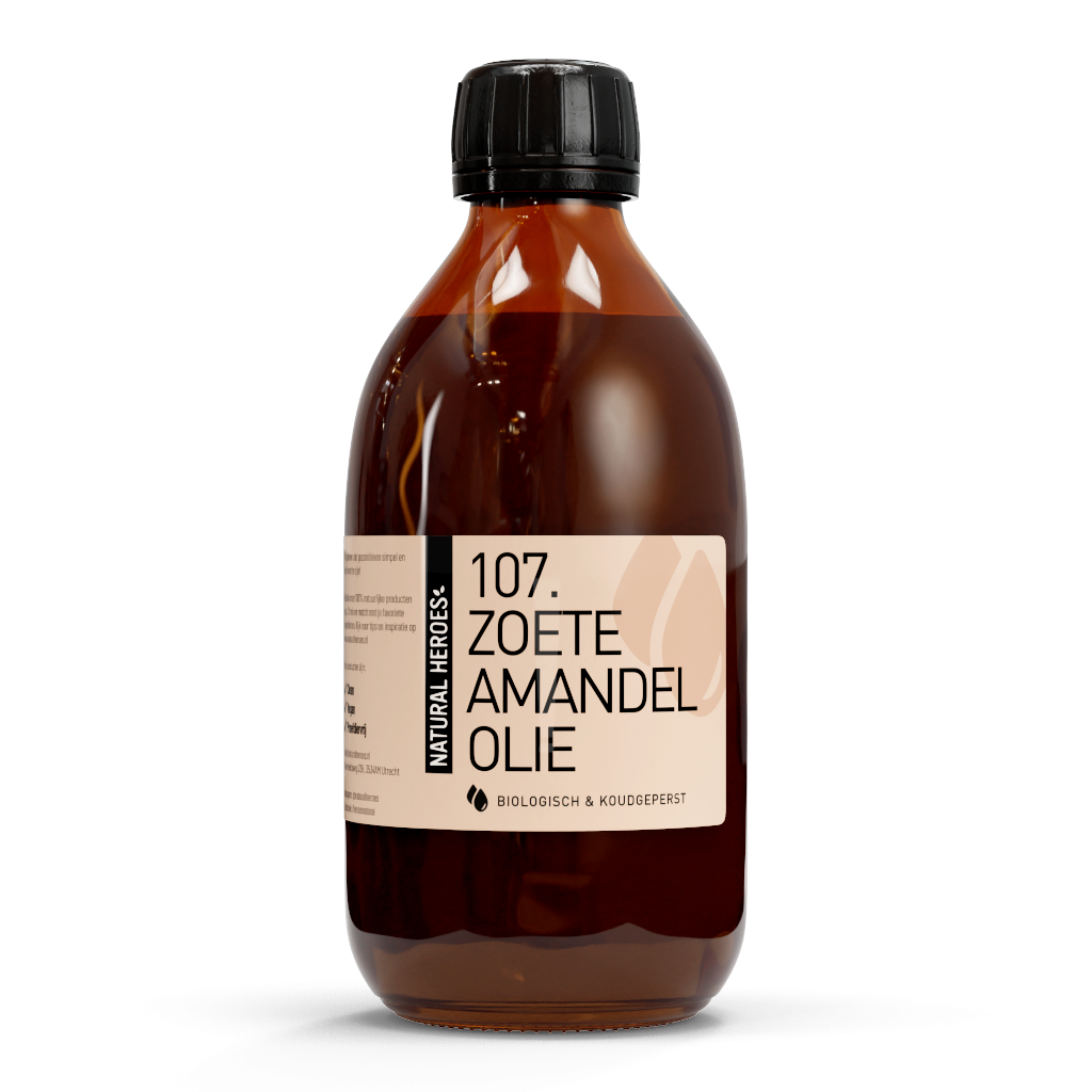 Zoete Amandelolie (Biologisch & Koudgeperst) 300 ml