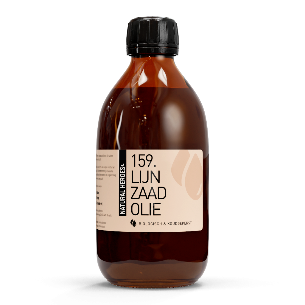 Lijnzaadolie (Biologisch & Koudgeperst) 300 ml