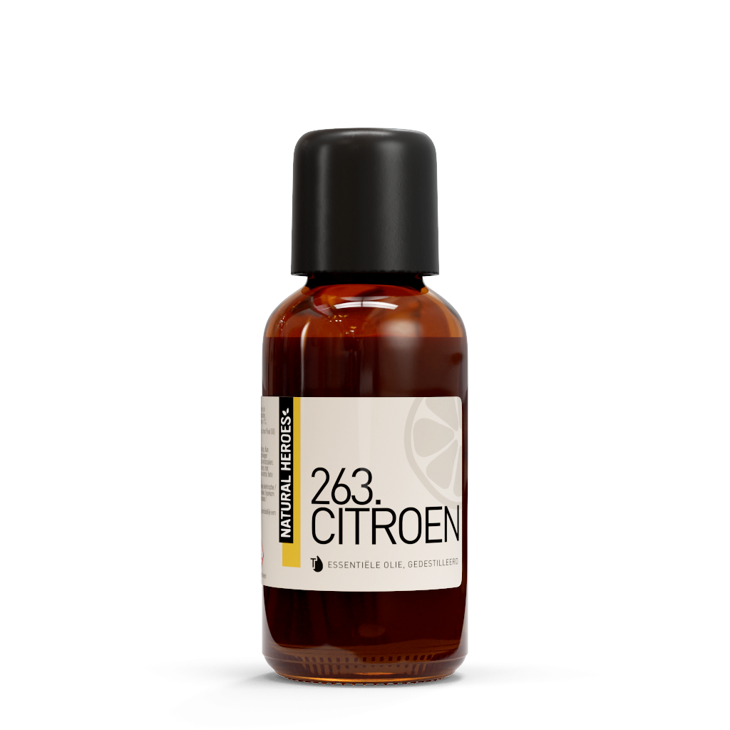 Citroen Etherische Olie (FCF-vrij, Gedestilleerd) 30 ml