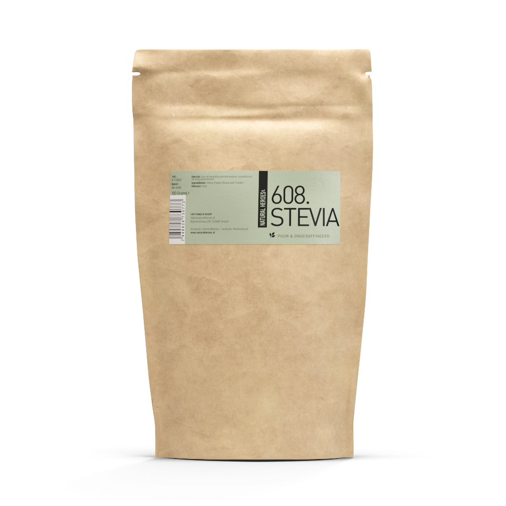 Stevia Poeder (Puur & Ongeraffineerd) 100 gram