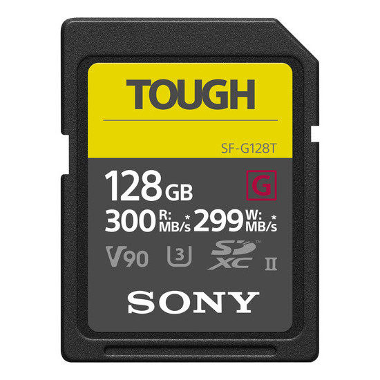Sony Sony Tough 128gb 300 mb/s SD-Kaart